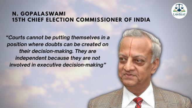 N Gopalaswami Former CEC